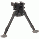 Versa-Pod 300 Series Ski-Type Feet NON-Pan-Tilt Bipod, 7-9in, Black, 350-827