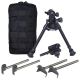 Versa-Pod BattlePack LITE - Bipod LTD w/ Pan &amp; Tilt, 9-12in, Black, 150-529