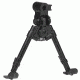 Versa-Pod Model 20 Prone Bipod w/ Ski Feet, Black, 150-020
