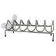 Versatile Rack 6 Gun 14 Inch x 5.25 Inch x 5.5 Inch Safe Handgun Rack, Gray, 14 InchX5.25 InchX5.5 Inch, VER104039