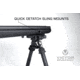 Victor Company Titan 1022 Precision Rimfire Stock, Black, TITAN-1022-BLK