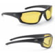 Walkers IKON Vector Glasses, Black Frame, Amber Lenses, GWP-IKNFF4-AMB