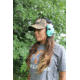 Walkers Razor Slim Shooter Folding Electronic Ear Muff, 23 dB NRR, Light Teal, GWP-RSEM-LTL