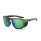 War Bird Dead Space Glasses, Green Frames/Brown Lens/Ice Green Shield, EYDSGRBRIGR