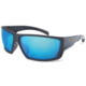 War Bird Fusillade Glasses, Navy Frame/Smoke Lens/Ice Blue Shield, EYFUNYSMIBR