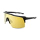 War Bird Ghost Wolf Glasses, Black Frames/Yellow Lens, EYGWBKYL