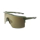 War Bird Ghost Wolf Glasses, Green Frames/Brown Lens, EYGWGRBR