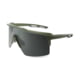 War Bird Ghost Wolf Glasses, Green Frames/Smoke Lens, EYGWGRSM