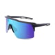 War Bird Ghost Wolf Glasses, Navy Frames/ Smoke Lens/Blue Shield, EYGWNYSMBLR