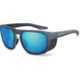 WarBird Dead Space Glasses, Navy Frame/Smoke Lens/Ice Blue Shield, EYDSNYSMIBR