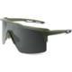 WarBird Ghost Wolf Glasses, Green Frames/Smoke Lens, EYGWGRSM