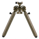 Warne Vapor Bipod, 8 Leg Positions, 7.1 in-10.5 in, Aluminum Construction, Fits Picatinny, Anodized Finish, Flat Dark Earth, V7933-RSR