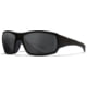 Wiley X Changeable Series Breach XL 2.5 Sunglasses, Matte Black Frame Gunmetal Logo, CHBRC01FXL