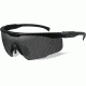 Wiley X PT-1 Sunglasses - 2 Lens Package - Smoke Grey, Clear / Matte Black Frame PT-1SC