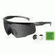 Wiley X PT-1 Sunglasses - Smoke Grey Lens / Matte Black Frame PT-1S