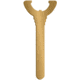 Yankee Hill Machine Co Spanner Wrench, For VICTRA-12 Suppressor, Gold, YHM-1251