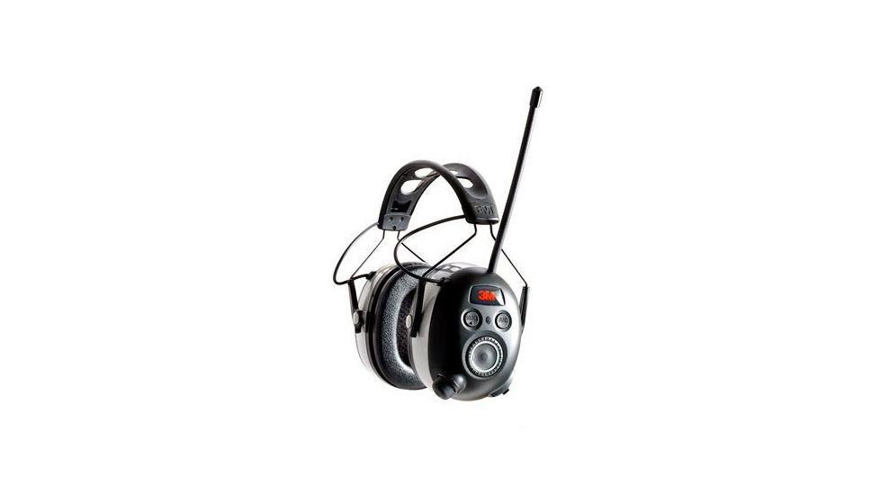 3M WorkTunes Wireless Hearing Protector w/Bluetooth Technology,Display,6ea 90542-3DC, 90542-QP-6
