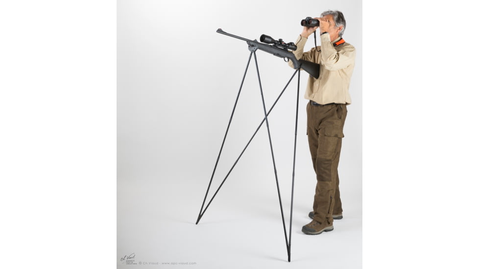 4 Stable Sticks Mountain Shooting Stick, Black, MOUNTAIN