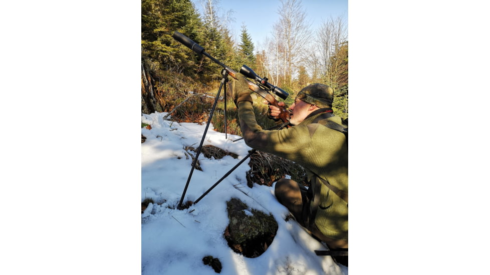 4 Stable Sticks Sit Shooting Stick, Black, 4SS-SIT