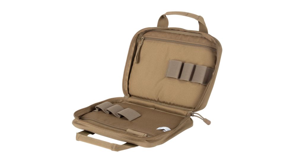5.11 Tactical Double Pistol Case, Kangaroo, One Size, 56444-134-1 SZ