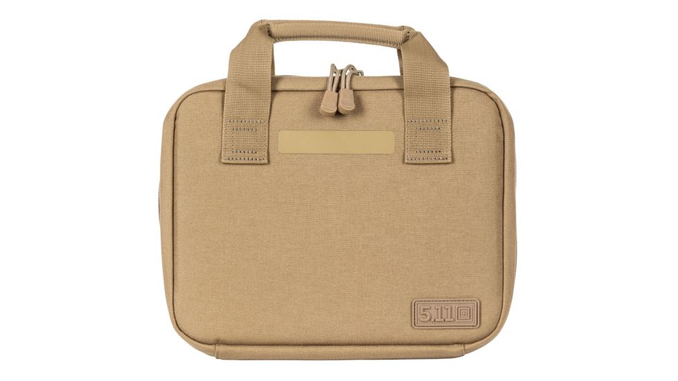 5.11 Tactical Double Pistol Case, Kangaroo, One Size, 56444-134-1 SZ