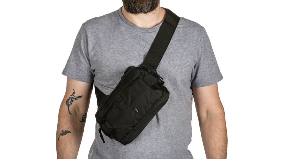 5.11 Tactical LV6 Sling Pack, Black, One Size, 56445-019-1 SZ