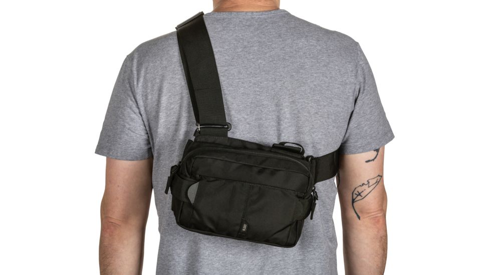 5.11 Tactical LV6 Sling Pack, Black, One Size, 56445-019-1 SZ