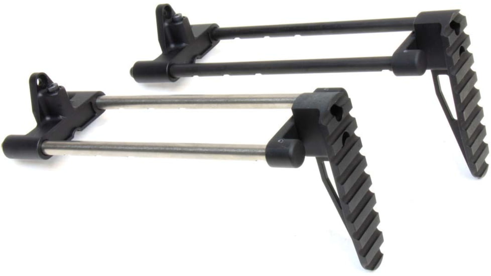 A3 Industries 2-Bolt Mount Modular Telescoping Stock w/No Buttpad, Black, 7.00in, MTS-2B-7.00-BP1