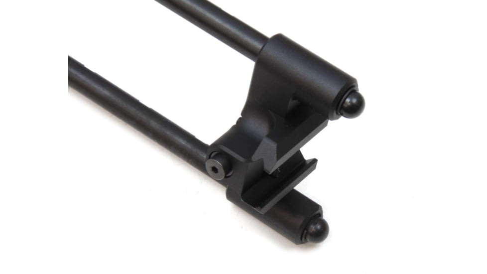 A3 Industries Universal Picatinny Mount - Modular Telescoping Stock w/Rubber Buttpad, Black, 7.00in, MTS-PIC-7.00-BP2