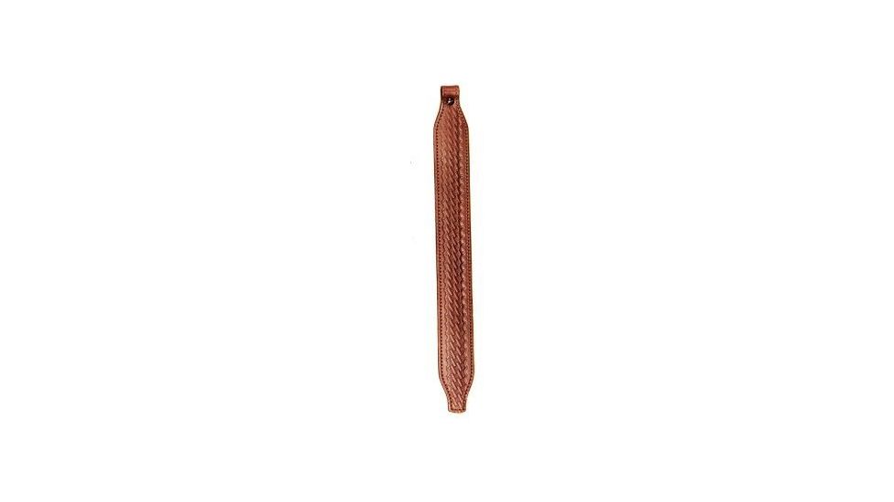 AA&amp;E Leathercraft AA&amp;E Leathercraft Basket Weave Brown Leather Tapered Sling 8502056210