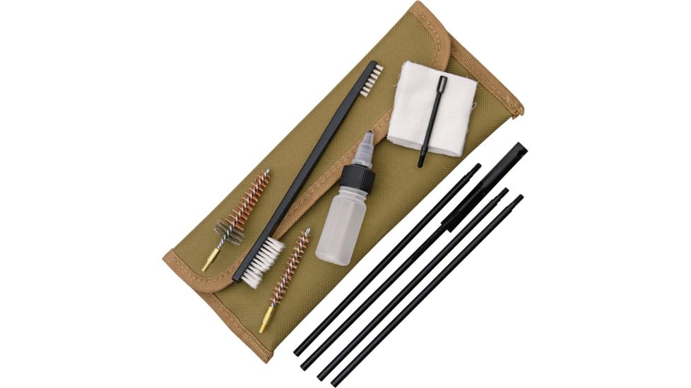 ABKT Tac Official Issue Single Caliber Gun Cleaning Kit 7.62mm Coyote Tan AB0036T