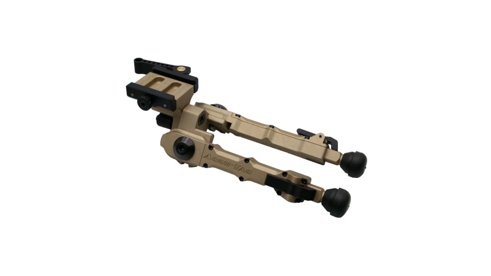 ACCU-TAC FDE BR-4 G2 Bipod, Arca, Tan, Small, TBRASQD-G204