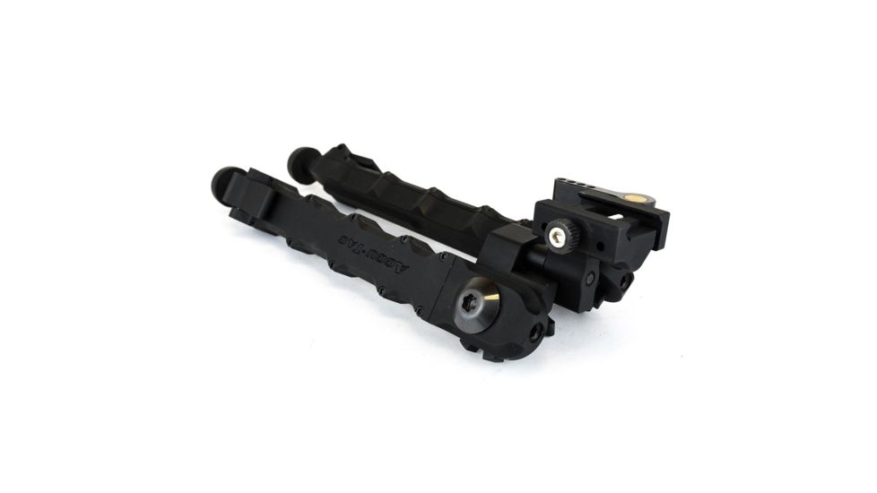 ACCU-TAC Large Caliber Rifle Quick Detach Bi-Pod, Flat Black, Large LRBQD-0100