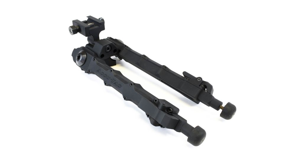 ACCU-TAC Small Caliber Rifle Bi-Pod, Flat Black, Medium SRB-0500