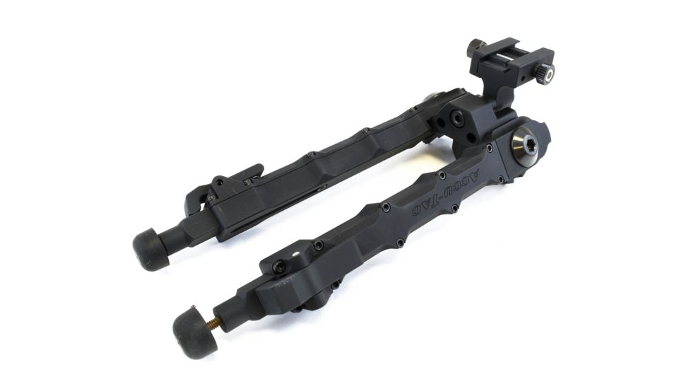 ACCU-TAC Small Caliber Rifle Bi-Pod, Flat Black, Medium SRB-0500