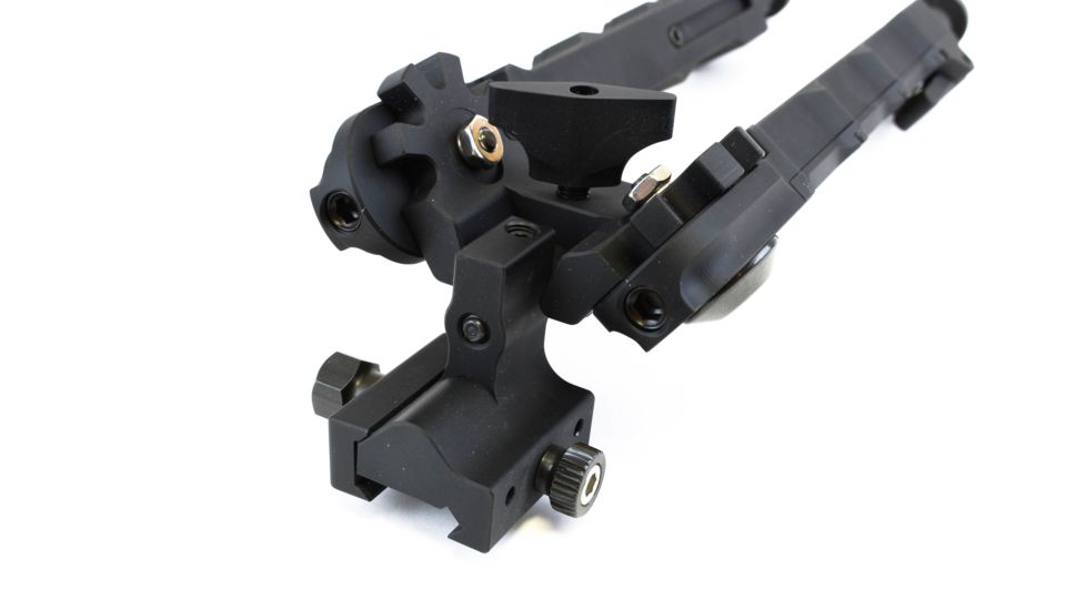 ACCU-TAC Small Caliber Rifle Bi-Pod, Flat Black, Medium SRB-0500