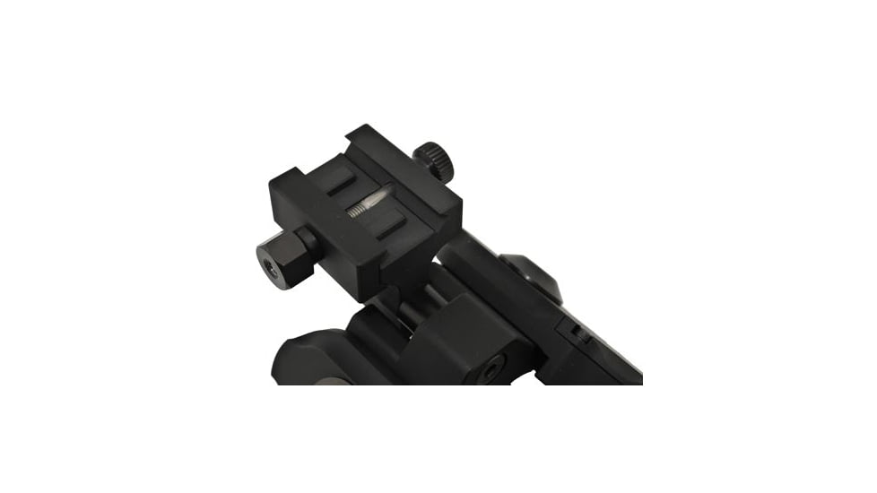 ACCU-TAC Small Caliber Rifle Bi-Pod, Flat Black, Medium SRB-0500