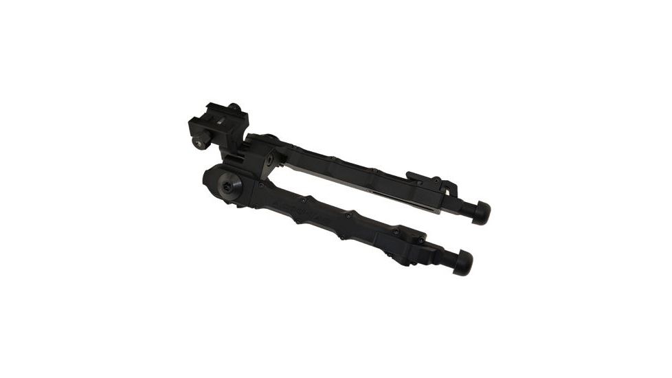 ACCU-TAC Small Caliber Rifle Bi-Pod, Flat Black, Medium SRB-0500