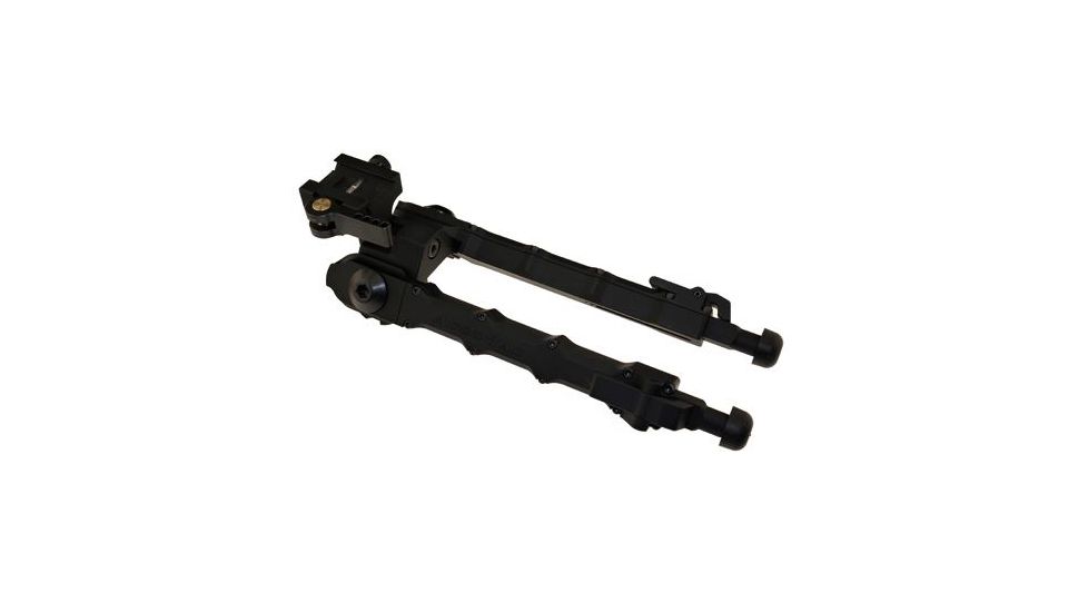 ACCU-TAC Small Caliber Rifle Bi-Pod, Flat Black, Medium SRBQD-0500
