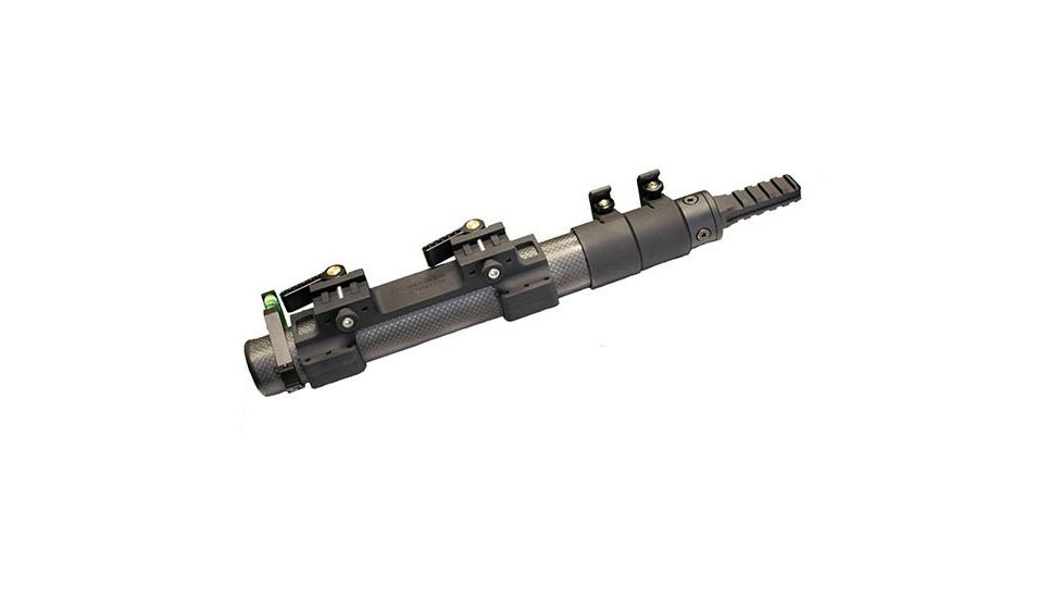 Accuracy Solutions BipodeXt ARC III Picatinny Telescoping Bipod, Black, AS-90030