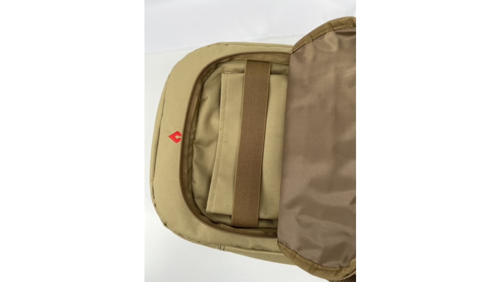Advance Warrior Solutions Frame 28in AR Pistol/SBR Case w/ Backpack Strap, 600D Poly PVC, Tan/Black, FR28RBP-TN/BL