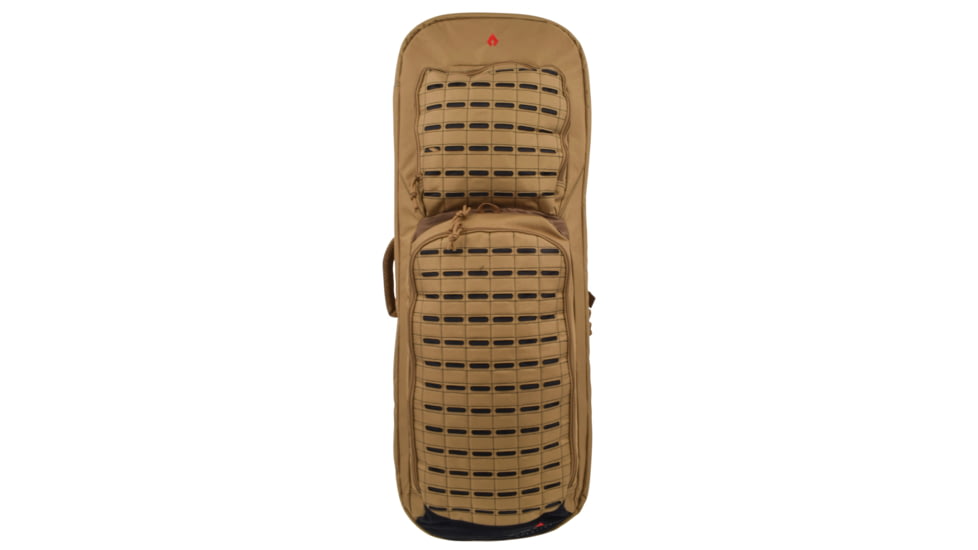 Advance Warrior Solutions Frame 36in Rifle Case w/ Backpack Strap, 600D Poly PVC, Tan/Black, FR36RBP-TN//BL