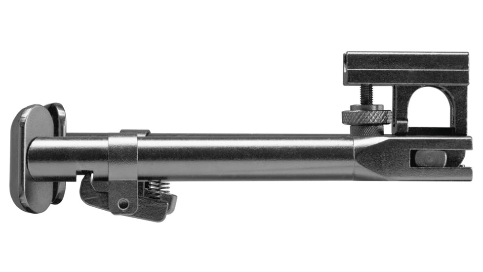 AIM Sports Inc AR Handguard Rail Bipod-Short, Black, Medium, BPARSS