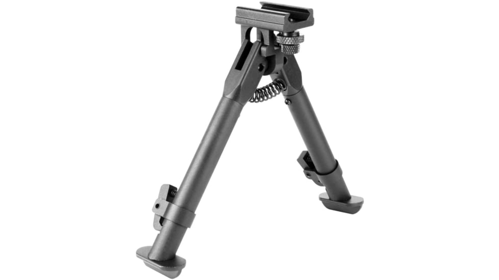 AIM Sports Inc AR Handguard Rail Bipod-Standard, Black, Medium, BPARS