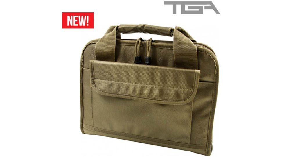 AIM Sports Inc Discreet Pistol Bag/Flat Dark Earth TGA-DPBF