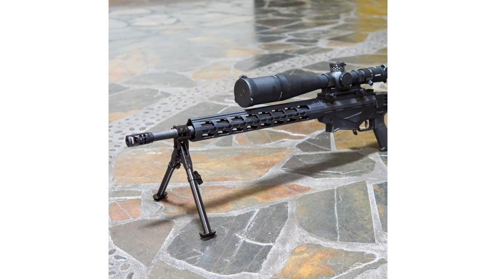 AIM Sports Inc Universal Bipod Aluminum, Black, Medium, BPUNIS