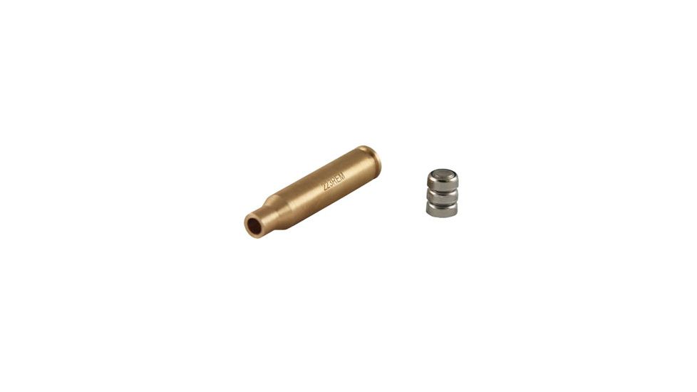 AIM Sports 223 Remington Cartridge Laser Bore Sight, 5mw Intensity Indefinite LR-44 Battery, PJBS223, EDEMO4