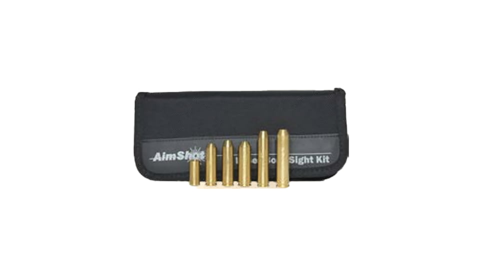 AimShot Big Hunting Bore Sight Kit, Red Laser, Black, BIGHUNTINGBORESIGHT