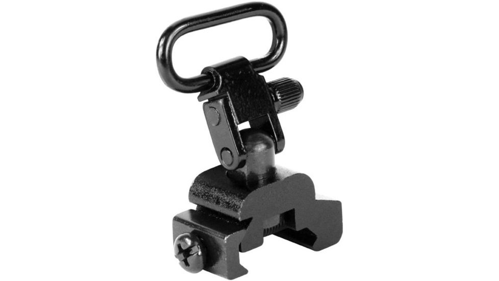 AimSports Sling Rail Mount w/ QR Swing Swivel, Black MT029
