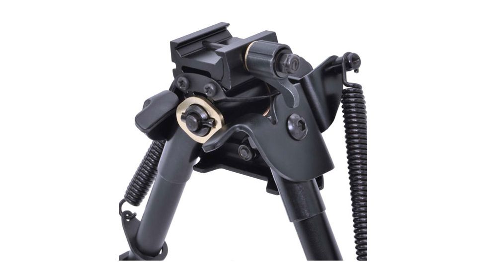 Aimtech Bipod Tactical Rail Mount Notched Leg, Black, 9-13in AFA-10851